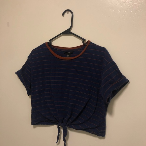 Blue crop top - Picture 3 of 3